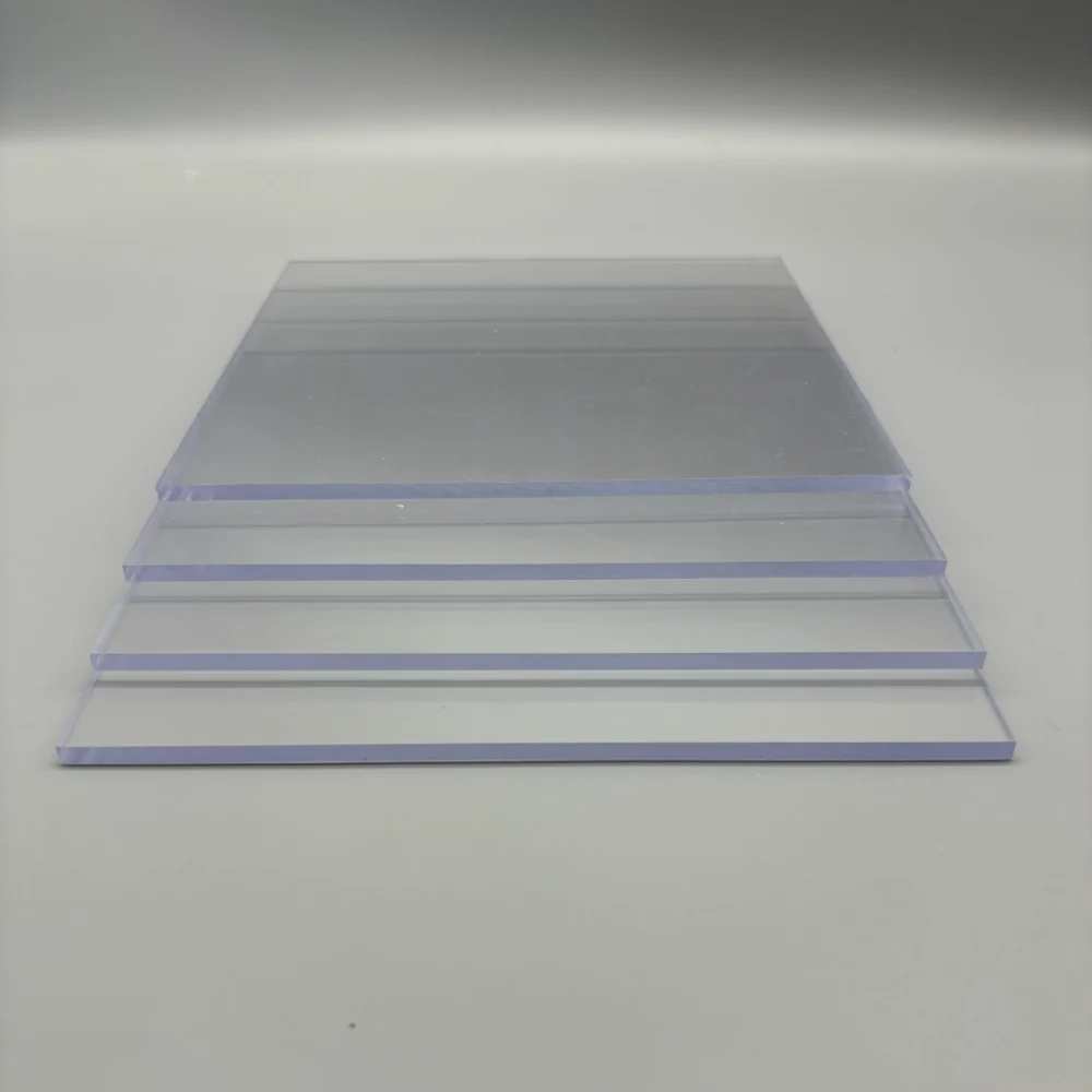 Waterproof Fireproof LED Ceiling Panel Light Diffuse Clear PS Thermoform Plastic Sheets Transparent Perspex Panel Cutting