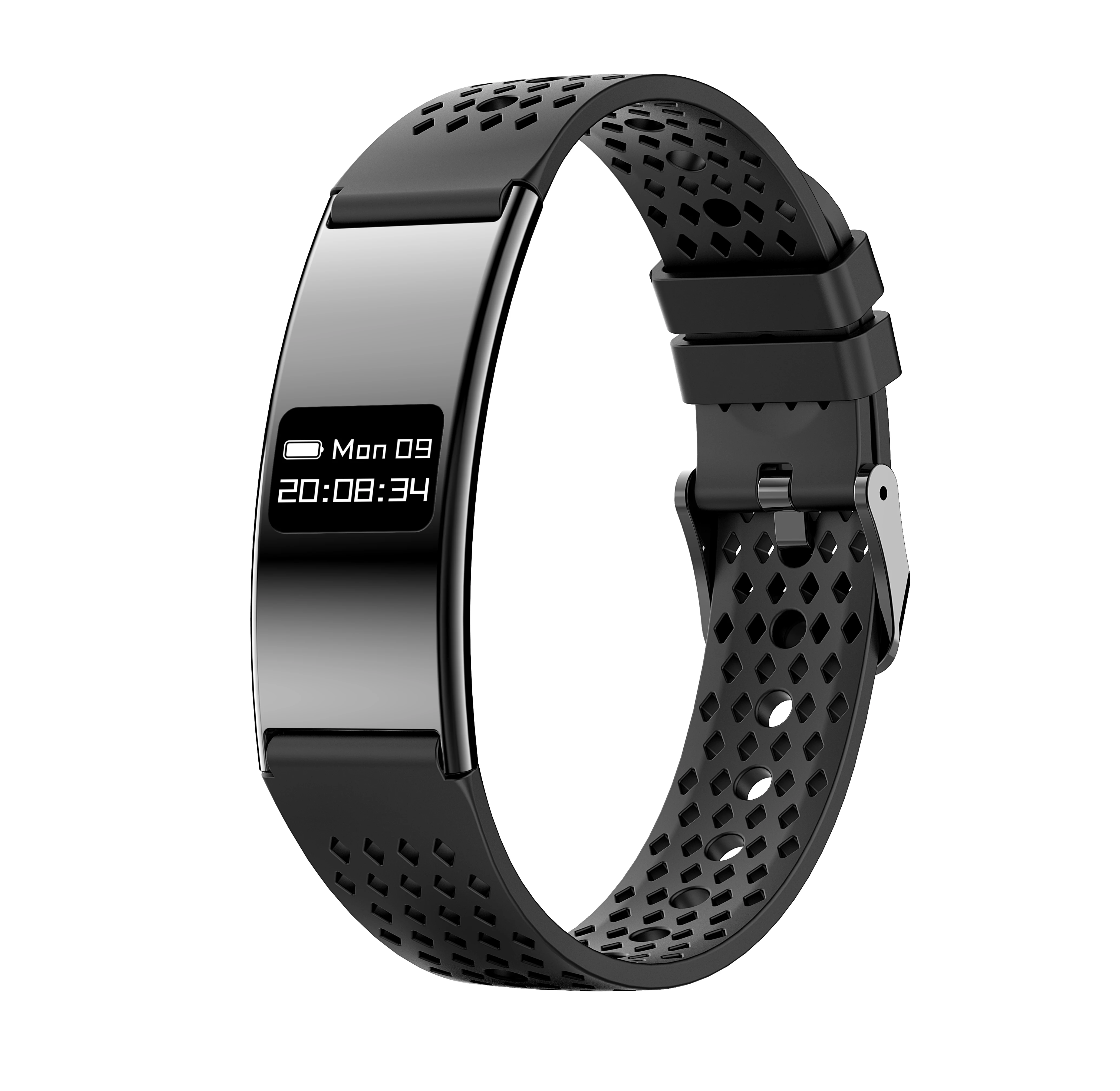 Smartwatch B8: Monitor de Frequência Cardíaca e Pressão Arterial, Bateria de 5-10 Dias, Pedômetro, À Prova D'água, Compatível...