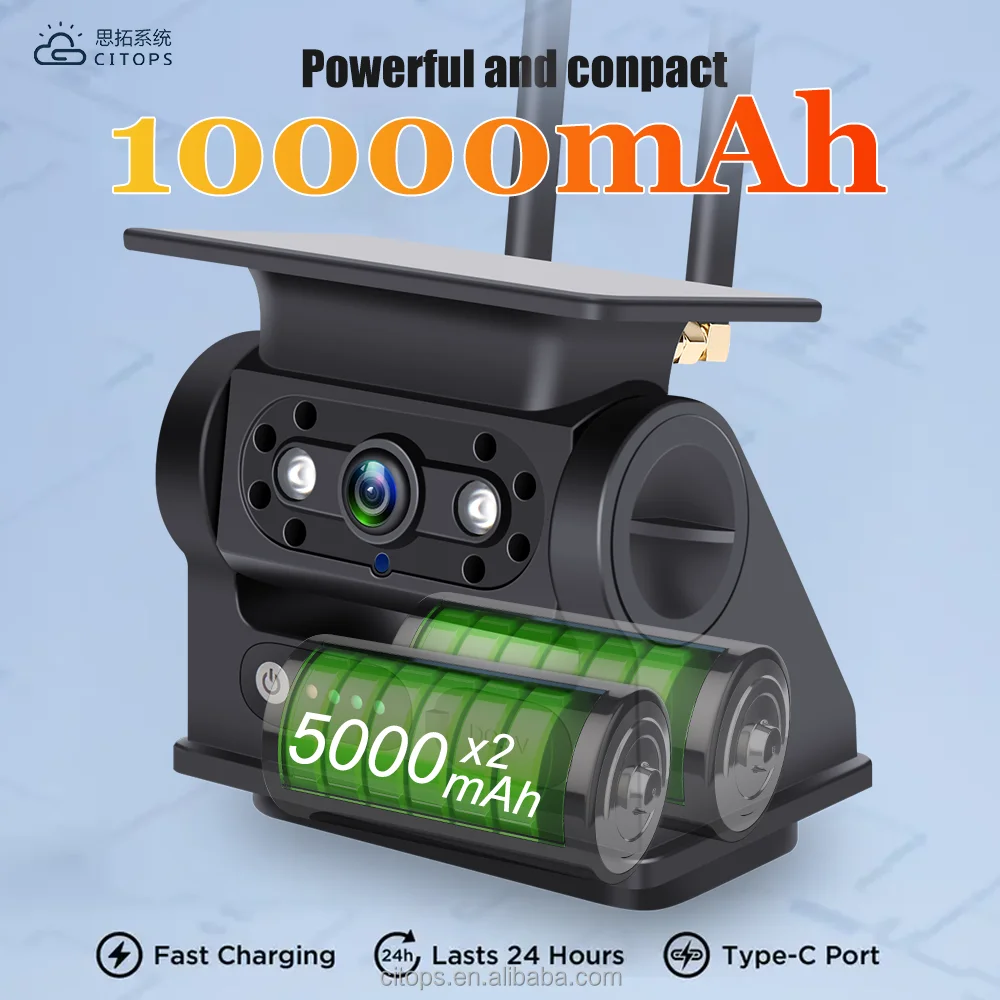 product 7 inch hd split screen wireless backup camera with magnetic ip68 waterproof housing 128gb tf card and 10000mah battery-11