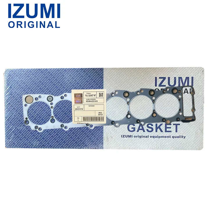 واشر اصلی ایزومی برای سر سیلندر موتور ۶HK1 — شمارهٔ قطعهٔ II599-H5134 — قطعات موتور دیزل برای کامیون، اتوبوس و باربری ایسووزو — قطعهٔ جایگزین در بازار قطعات یدکی