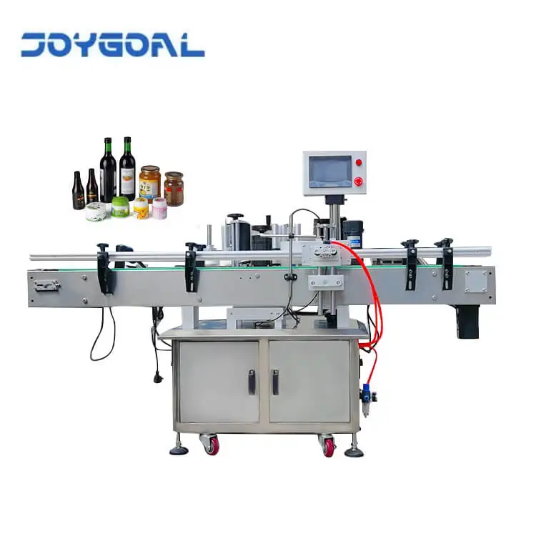 PVC Stretch Automatic Water Bottle Sleeving Labeling Machine for Aerosol Cans