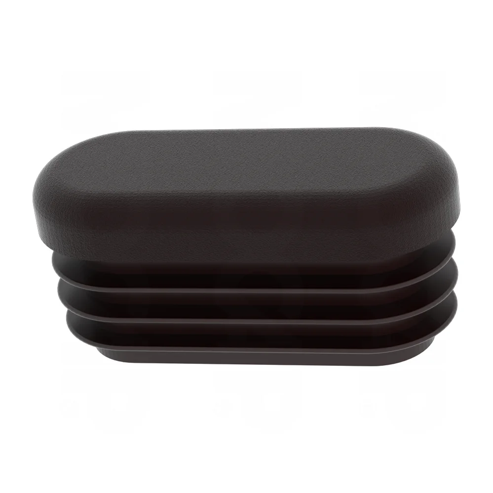 thumbnail image 2 of Oval Plastic Blanking End Caps - Tube Inserts And Plugs For Steel Leg Tubing (Metric) 2 of 5