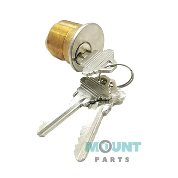 Commercial Brass Door Lock Cylinder Schlage SC1 Keyway 1 1/4'' 1 1/8'' 1''Mortise Cylinders With keys