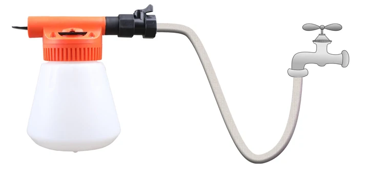 Multi Use Ratio Adjustable Garden Self Mixing Hose End Sprayer