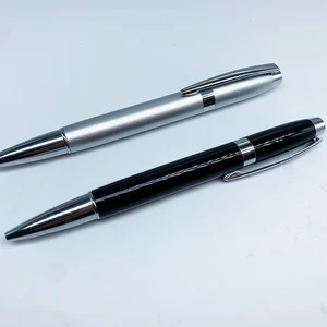 High Quality  Luxury Metal Ball Pen with Custom Logo Office Supplies Business Gift Promotion Twist Metal Ballpoint Pen