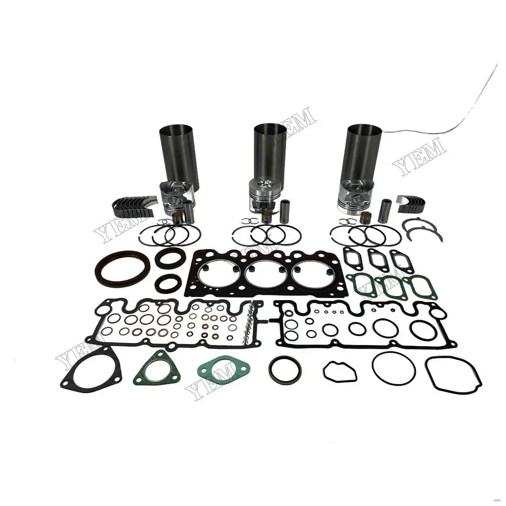 Overhaul Kit With Bearings Cylinder Piston Ring Liner Gasket Set for Deutz D2011L03I Construction Machinery Parts