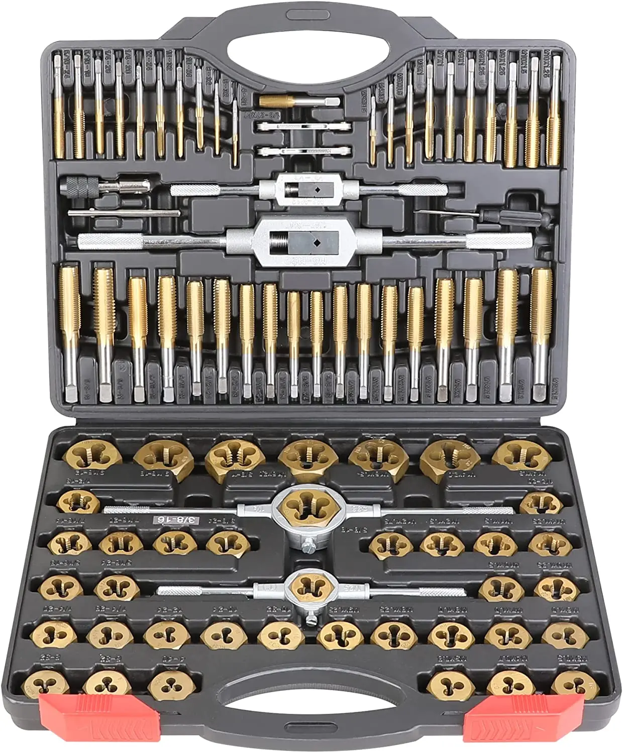 86-pcs-professional-steel-sae-metric-tap-die-gunsmithing-mini-thread