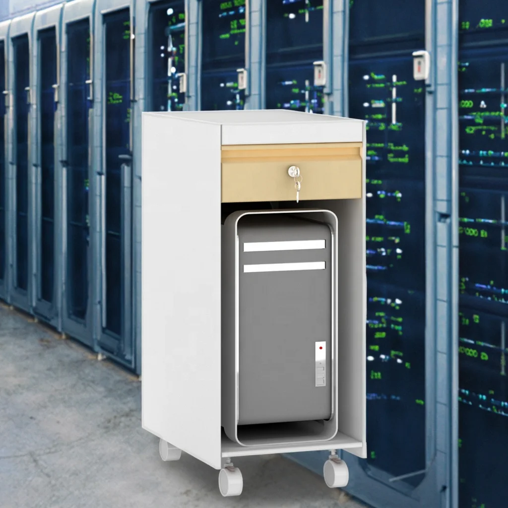 Modern Heavy Duty Stainless Steel Eco-Friendly Server Rack Unit Cabinet for Clinic School Workshop IT Systems 350mm Width 5