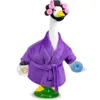 Purple bathrobe 3-piece set