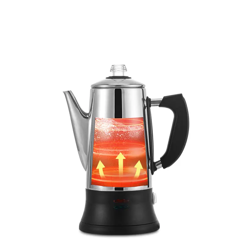 12 Cup Stainless Steel Coffee Percolator by Home Marketplace