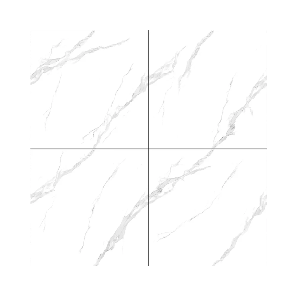 Foshan 600X 600mm Glossy Porcelain Floor Tiles with Modern Infinite Design Antibacterial for Room Use