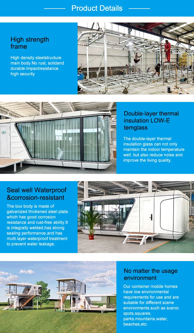 Curated visual reference: Luxury Solar Powered Home Features Reference: Volferda Luxury Solar Powered M48 Space Capsule House With 4