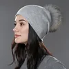 Grey with Grey Pom