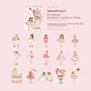 บี สีชมพูหวาน