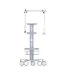 2021 New Launched Promoting Mobile Field Hospital Mergency Trolleys Medical Cart