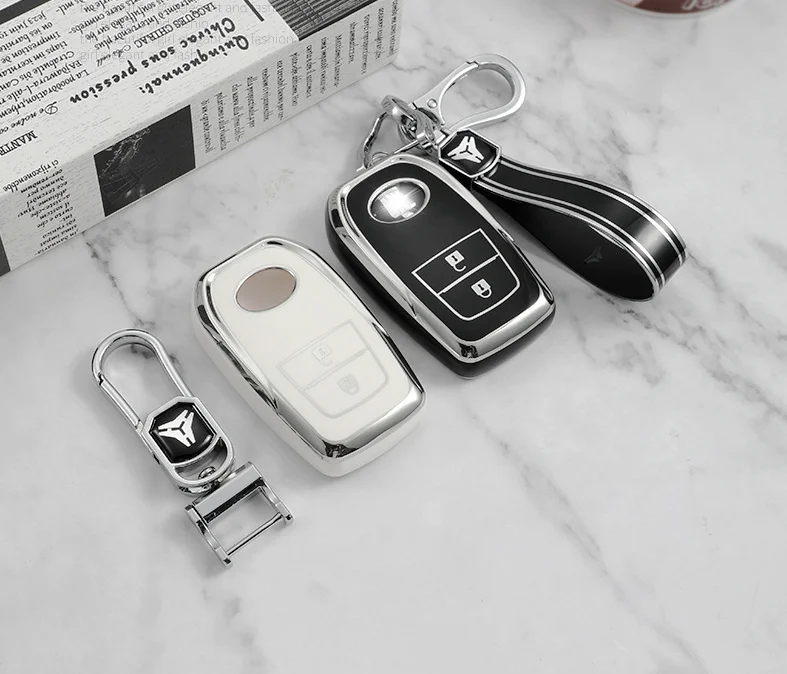 TPU Car Key Case for Toyota Passo Pixis Joy Daihatsu TANTO Perodua