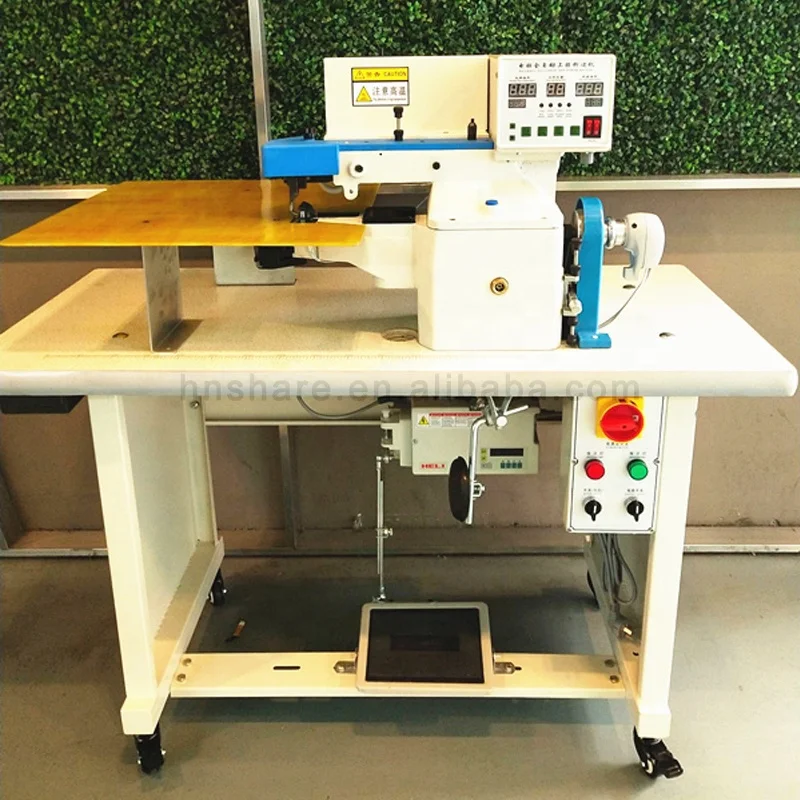 Manual Leather Edge Folding Machine for Leather Double Side Gluing Machine