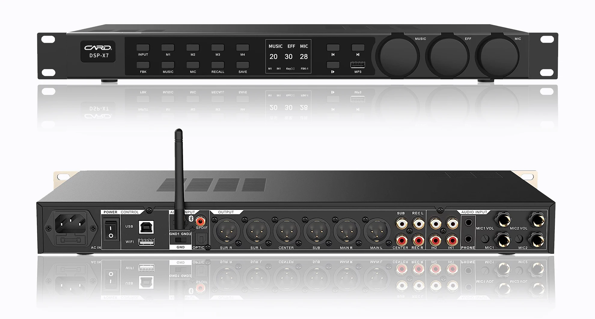 Karaoke Digital Processor Pre Amplifier - Buy Pre Amplifier With Tone ...