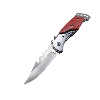 Tactical knife Outdoor camping New Design Cheap Folding Knife with Gift box High hardness Multi function survival Knives