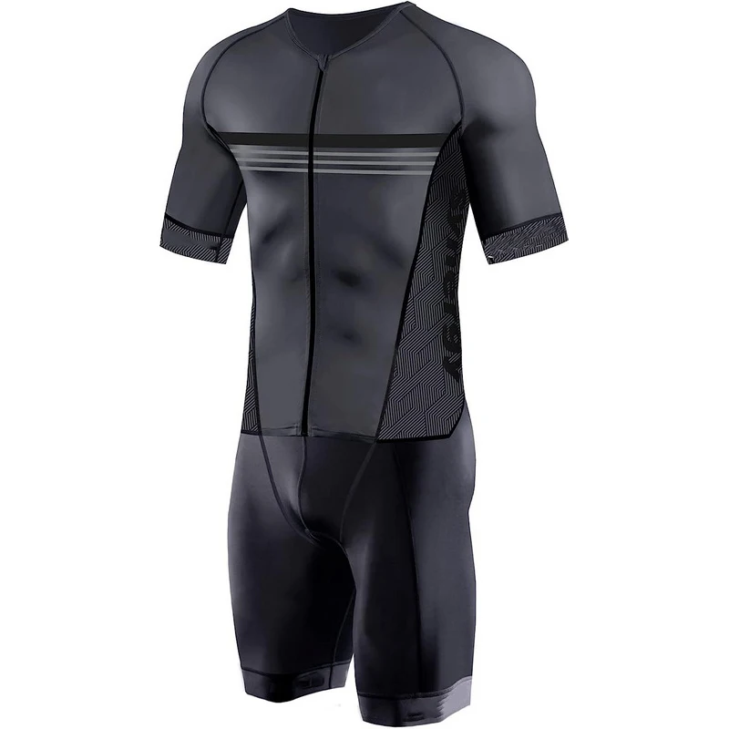 Wholesale Pro Team Men's Short Sleeve Tri Suit Custom Racing Tri