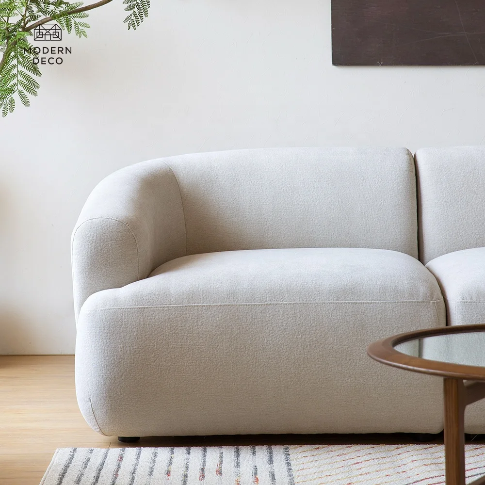 Novi Po meri Izrađen Savremeni Modularni Sofa Set Nameštaj za Dnevnu Sobu Deljeni Tkaninska Sofa