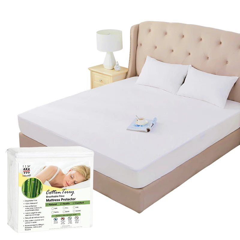 Premium Mattress Cover Cotton Terry Hospital Care Incontinence Fitted