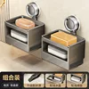 Gunpowder suction cup soap holder (2-pack)