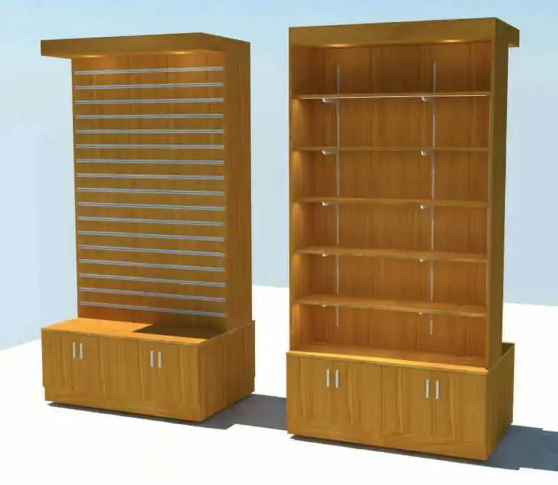 Деревянная книжная полка с меламиновым покрытием