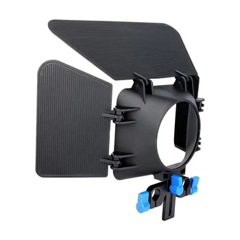 Yelangu M1 Camera Shade for All SLRS and Home DV Cameras Lens Hood Follow Focus Matte Box