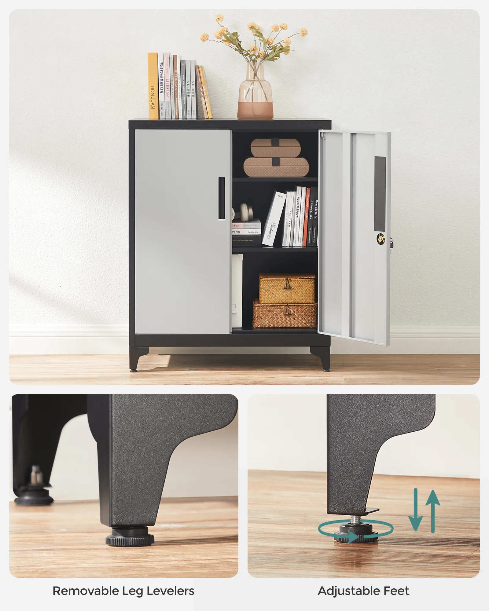 Songmics Multifunctional Customized Steel Storage Metal Office