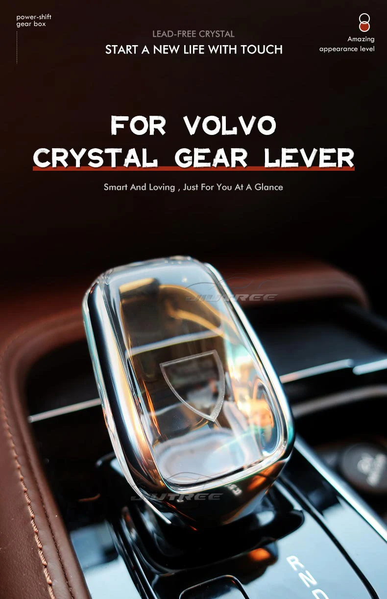 Kaufe Auto Kristall Schalthebel Shift Griff Für Volvo XC60 S60 V60