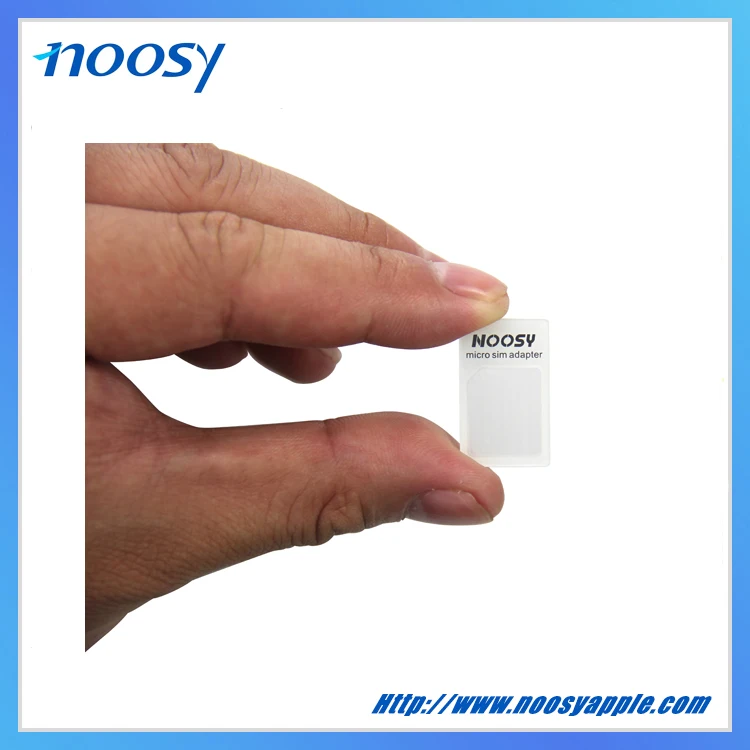 Noosy Adaptador 3 en 1 y Micro SIM para iPhone