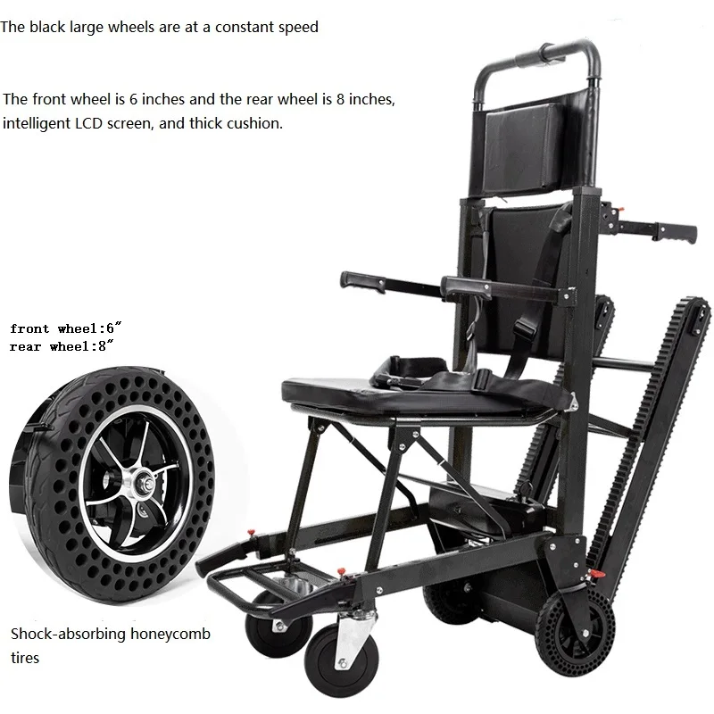 Wheelchair Climb Stairs Foldable Electric Stair Climber Electric ...