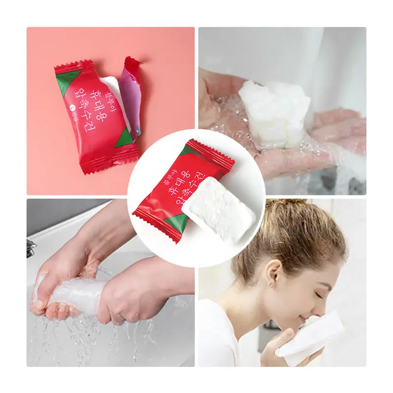 Compressed Towel Magic Tablets Compressed Wipes Compressed Towel Portable Disposable Coin Tissue Making Machinery