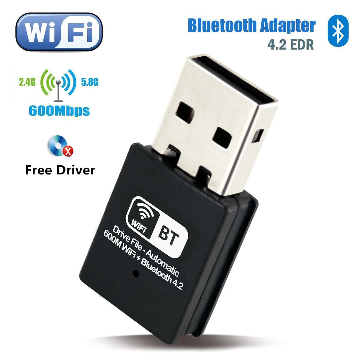 i live område glæde Source G39 RTL8821CU Wi-fi usb adapter 2.4G 5G 600Mbps 2 in 1 bluetooth usb  2.0 wifi bluetooth dongle for Laptop computer on m.alibaba.com