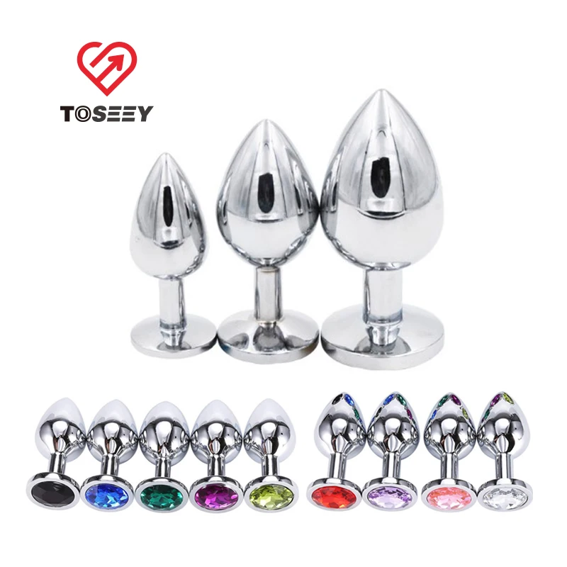 Paslanmaz Çelik Metal Anal Butt Plug Seksi Anal Oyuncaklar Seti Kristal Takı Anal Plug Kadın - Buy Anal Plug Set,Plug Anal Metal,Anal Plug For Woman Product on Alibaba.com