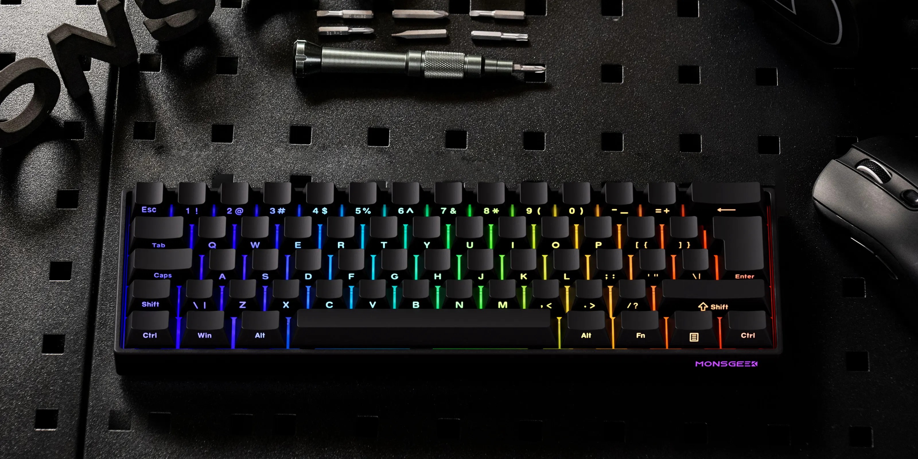 Monsgeek FUN60 Pro ISO HE Magnetic Keyboard - Gaming Excellence