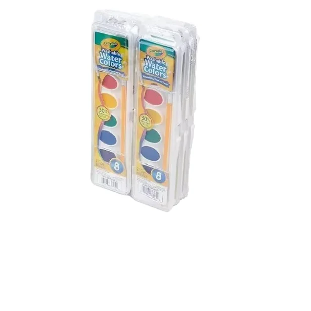 Изготовленный на заказ бесплатный образец 8 12 24 36 48 цветов художник твердый акварельный качественный набор красок для торта