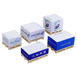 Promotion Stationery Stick Note Cube Custom Printed on 4 Sides 500 Tear-Off Pages Memo Block for Office School