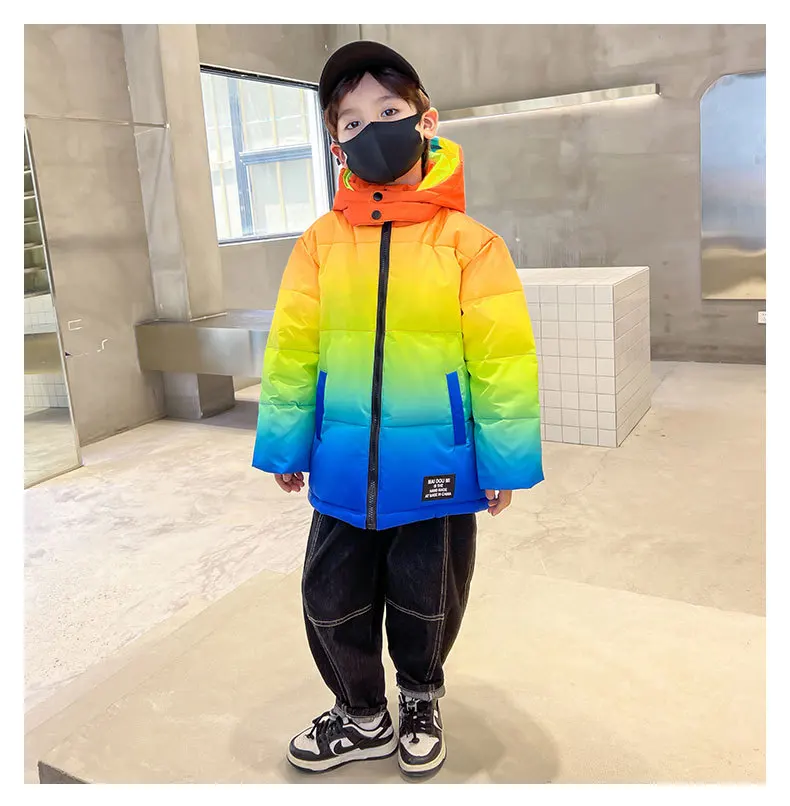 Custom Gradient Warm Duck Down Multicolor Boy Winter Jacket Kids Down  Jacket - Buy Kids Down Jacket,Multicolor Boy Winter Jacket,Gradient Warm  Duck Down Product on Alibaba.com