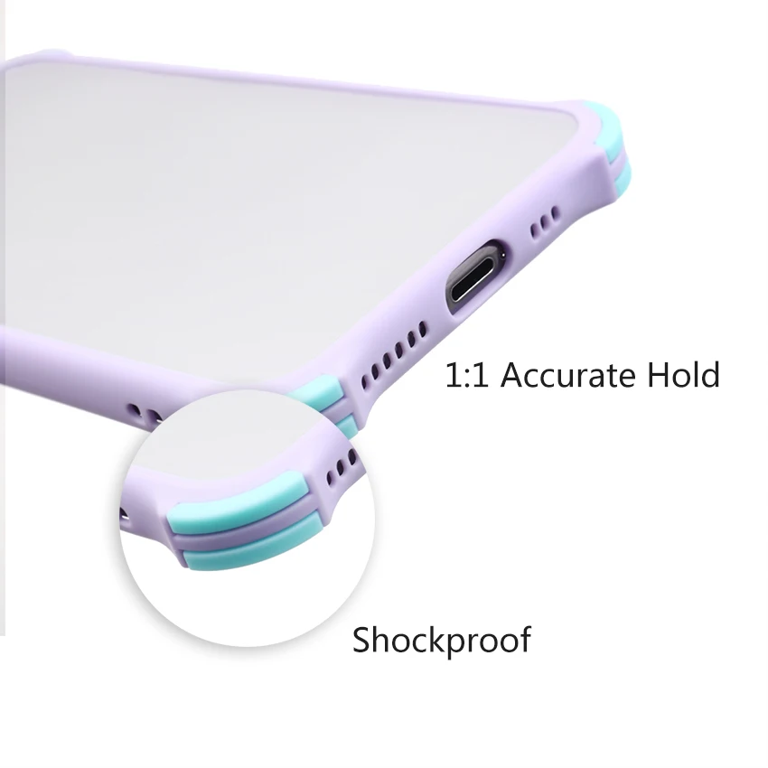 new design slim shockproof frosted clear 2 in 1 TPU PC cell phone case For IPhone 13 pro max mini