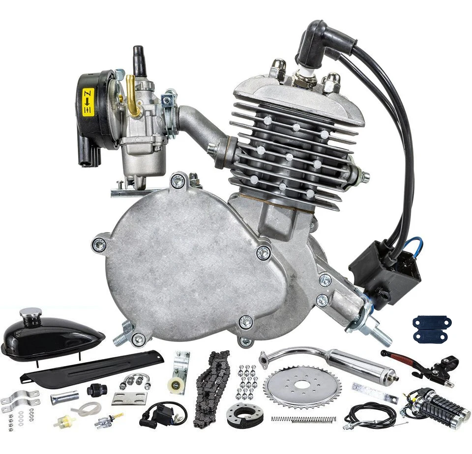 ZEDA90PRO 80cc 2 Stroke Motorized Bicycle Kit with Two Spark Plugs