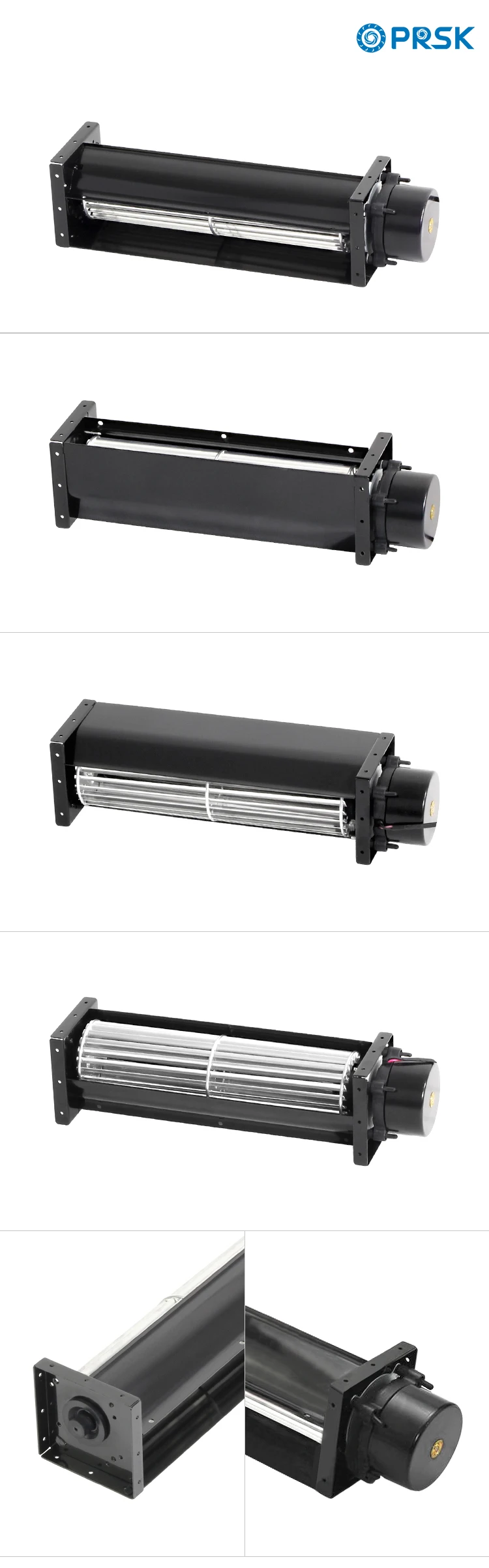 Tangential Fan, PRSK, 12V, 24V, 50mm - detail 2