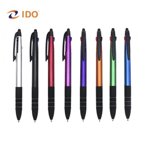 Custom Logo Plastic Stylus Ballpoint Pen Promotion Ball Pen With Logo