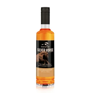 Wholesale Silver Horse Whiskey 700ml Custom logo Bottle Alcoholic Beverage Wines Spirits Drink