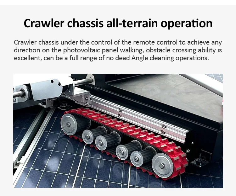 Module Cleaner Driver Position Photovoltaic Module Cleaner Improve Generation Efficiency Solar Panel ...