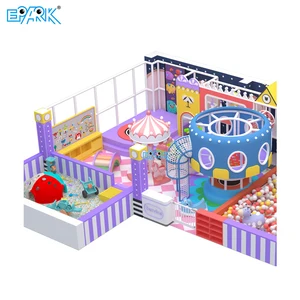 Factory Supply Indoor Soft Play Slid Trampoline Custom Indoor Playground With Ball Pool