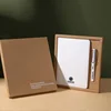 White 2pcs Notebook+pen