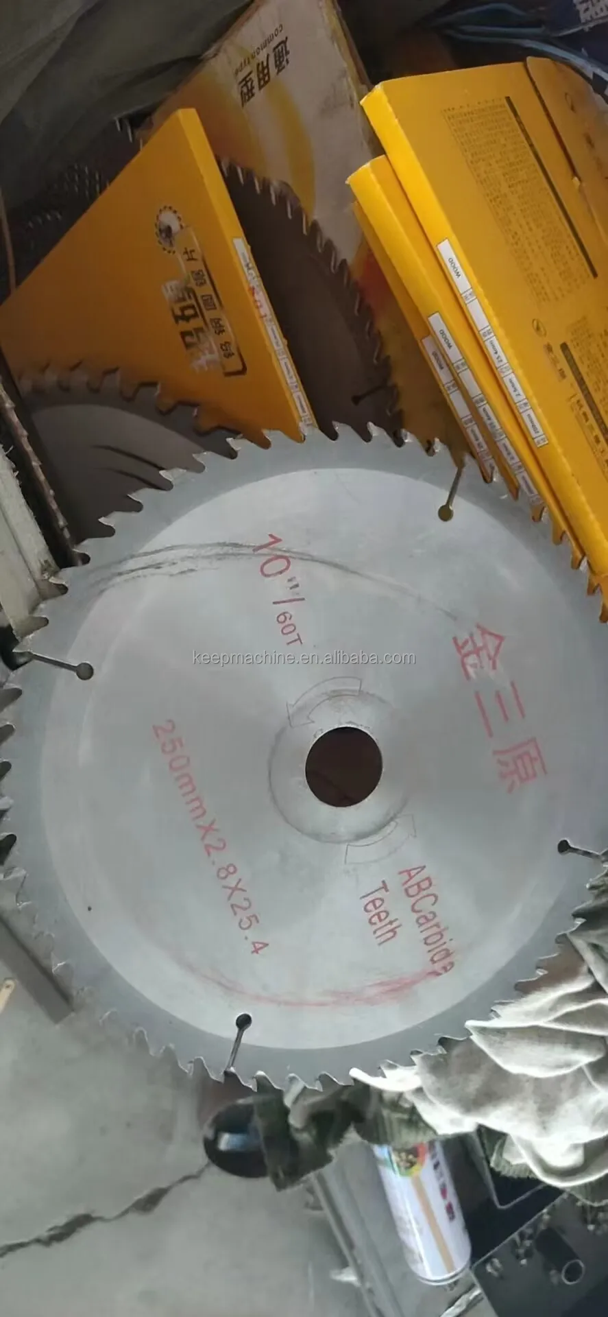 Square Timber Wood Cutting Multi Rip Saw Machine Multi Blade Rip Saw ...