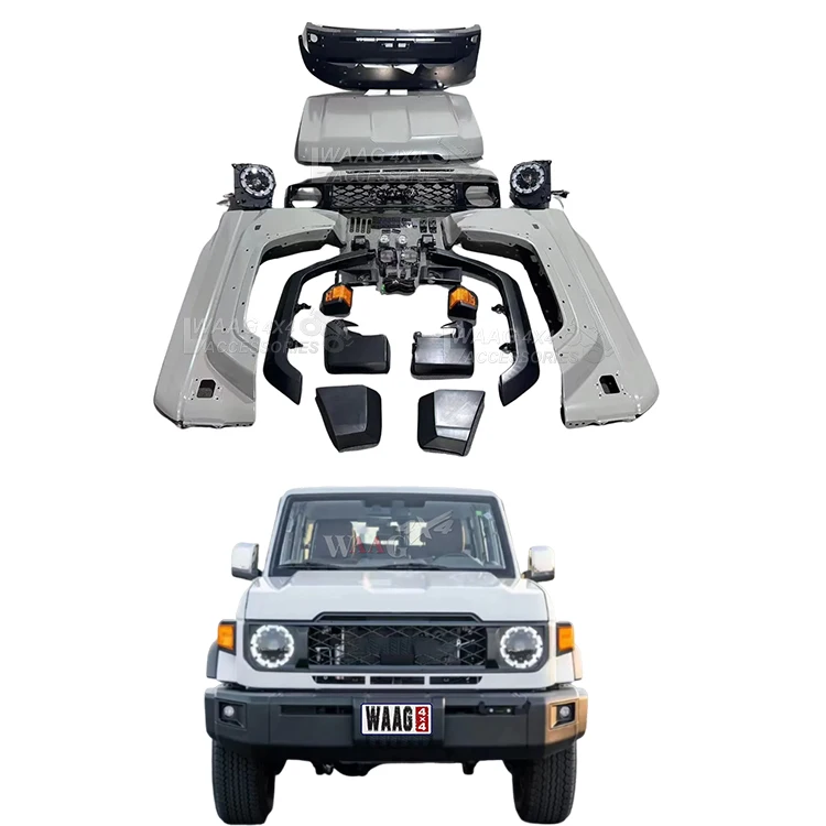 LAND CRUISER アクセサリーセット Exterior Accessories Upgrade Kit for Toyota Land Cruiser 79 LC79